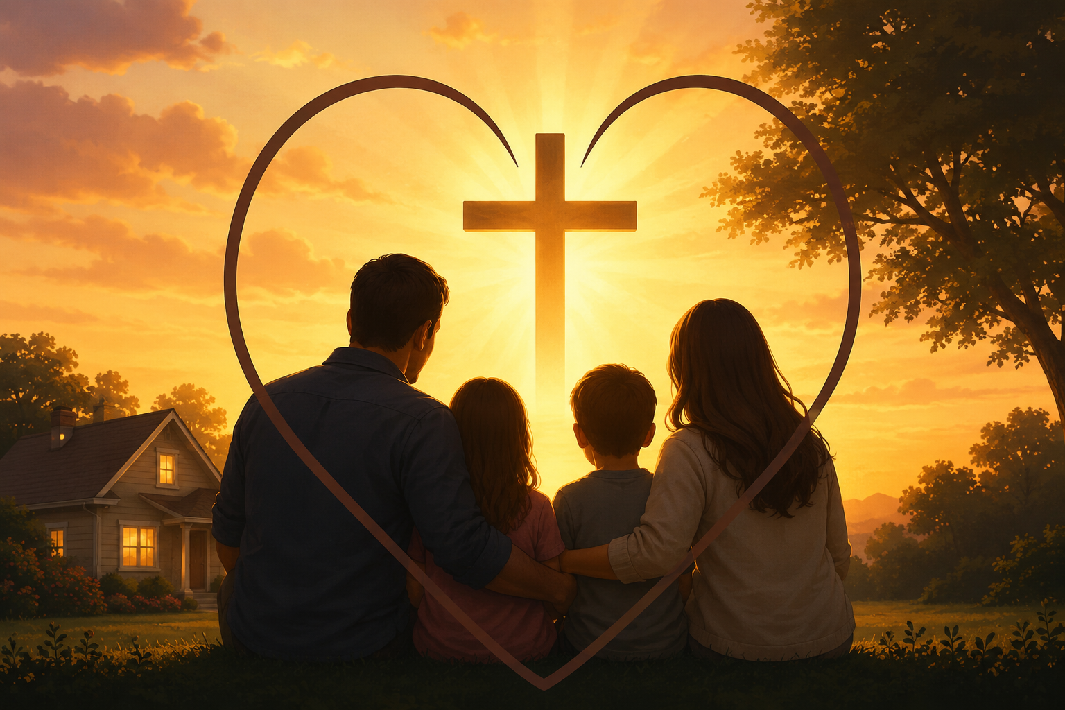 A Família Firmada em Deus: Um Lar Transformado pelo Amor